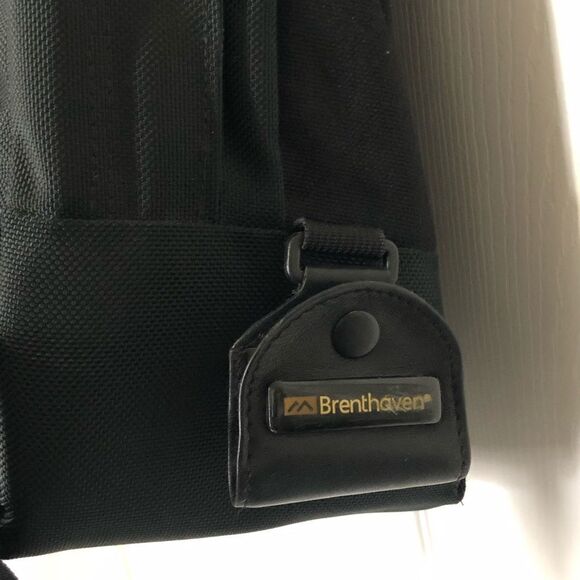 BRENTHAVEN Men’s Heavy Duty Black Backpack - Picture 2 of 7
